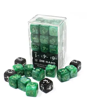 Die Hard Dice MtG Spindown Counters - Variety Power Pack - Green