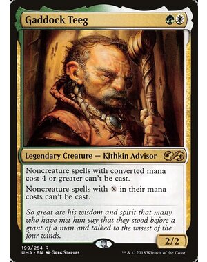 Magic: The Gathering Gaddock Teeg (199) Lightly Played