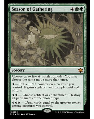 Magic: The Gathering Season of Gathering (192) Lightly Played
