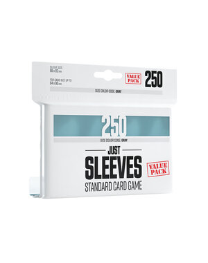 Gamegenic Just Sleeves - Value Pack Clear (250 ct)