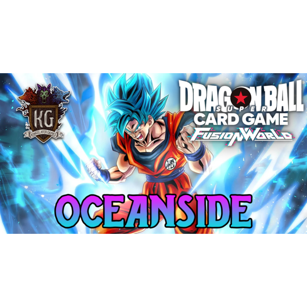 Bandai 9/21 Oceanside Saturday Standard DBSCG: Fusion World 12 PM