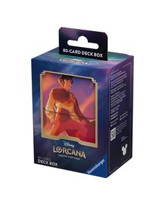 Ravensburger Disney Lorcana Deck Box - Aladdin - Heroic Outlaw