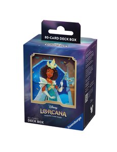 Ravensburger Disney Lorcana Deck Box - Tiana - Celebrating Princess