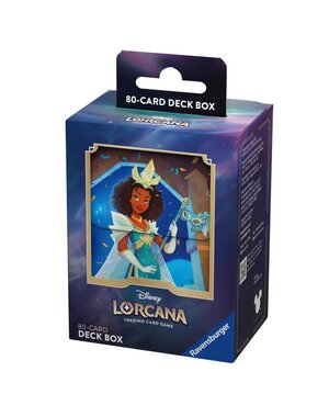 Ravensburger Disney Lorcana Deck Box - Tiana - Celebrating Princess