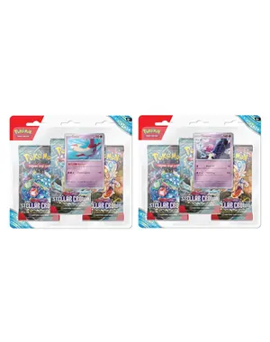 Pokemon Stellar Crown 3 Pack Blister