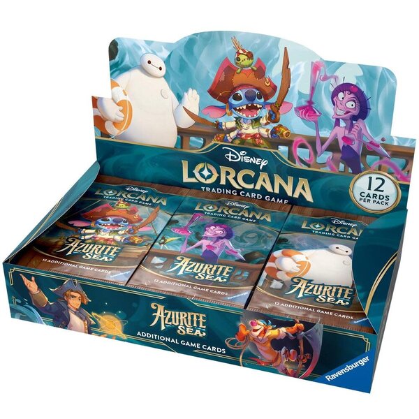 Ravensburger Disney Lorcana: Azurite Sea Booster Box