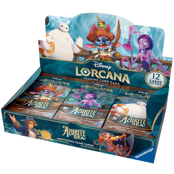 Ravensburger Disney Lorcana: Azurite Sea Booster Box
