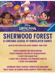 Disney Lorcana Sherwood Forest - A Lorcana League at Kingslayer Games - Season 3