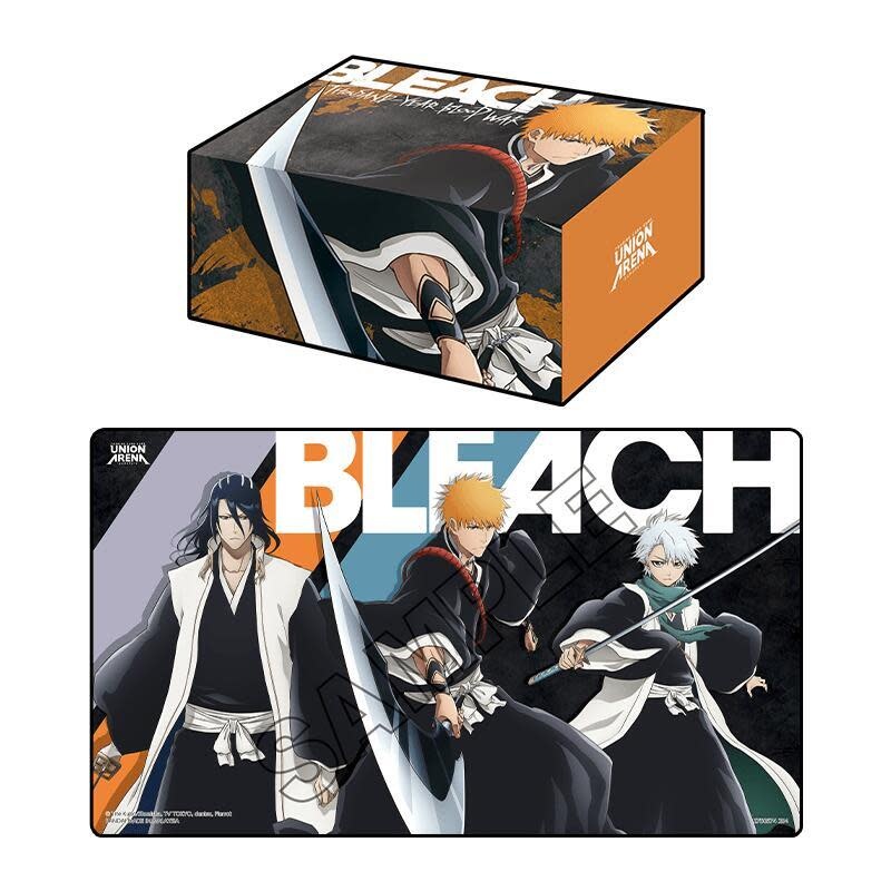 Bandai Union Arena Playmat & Half Storage Box Set: BLEACH