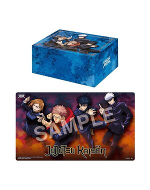 Bandai Union Arena Playmat & Half Storage Box Set: Jujutsu Kaisen
