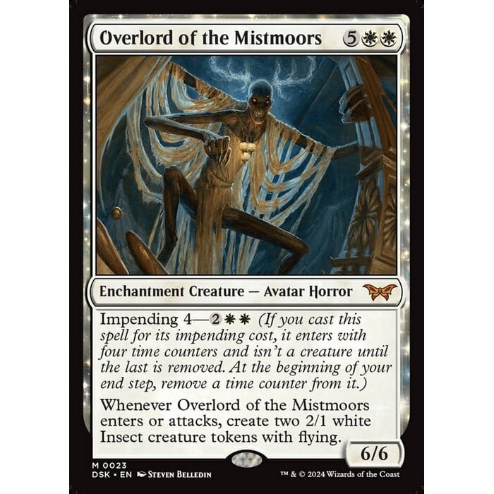 Magic: The Gathering Overlord of the Mistmoors (023) Lightly Played
