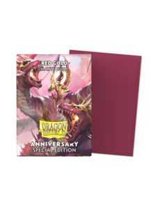 Arcane Tinmen Dragon Shield Dual Matte Pomegranate & Gold 100 Standard
