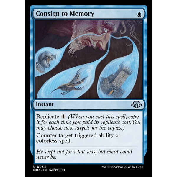 Magic: The Gathering Consign to Memory (054) Lightly Played