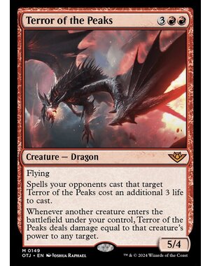 Magic: The Gathering Terror of the Peaks (149) Lightly Played
