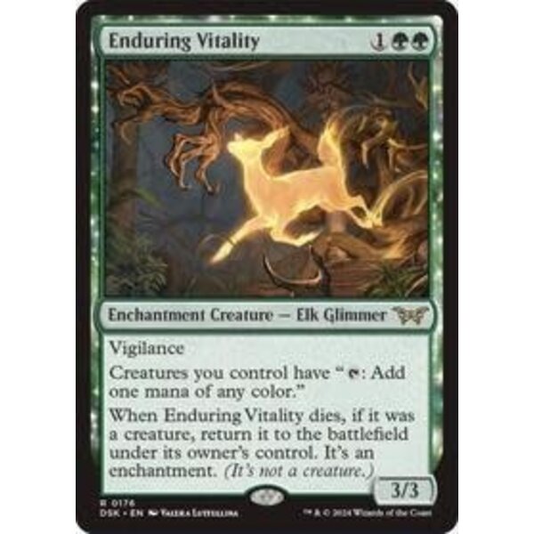 Magic: The Gathering Enduring Vitality (176) Lightly Played