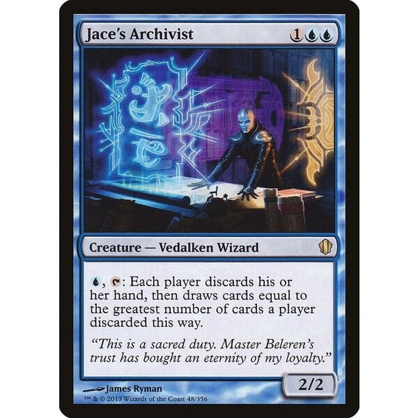 Magic: The Gathering Jace's Archivist (048) Moderately Played