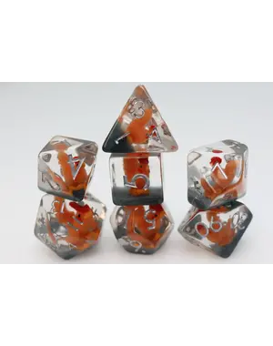 Foam Brain Crowing Rooster RPG Dice Set