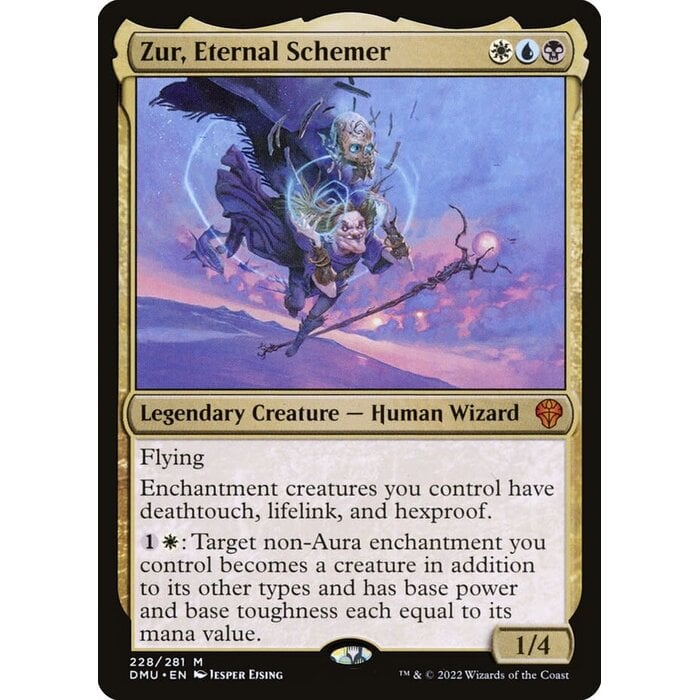 Magic: The Gathering Zur, Eternal Schemer (228) Lightly Played