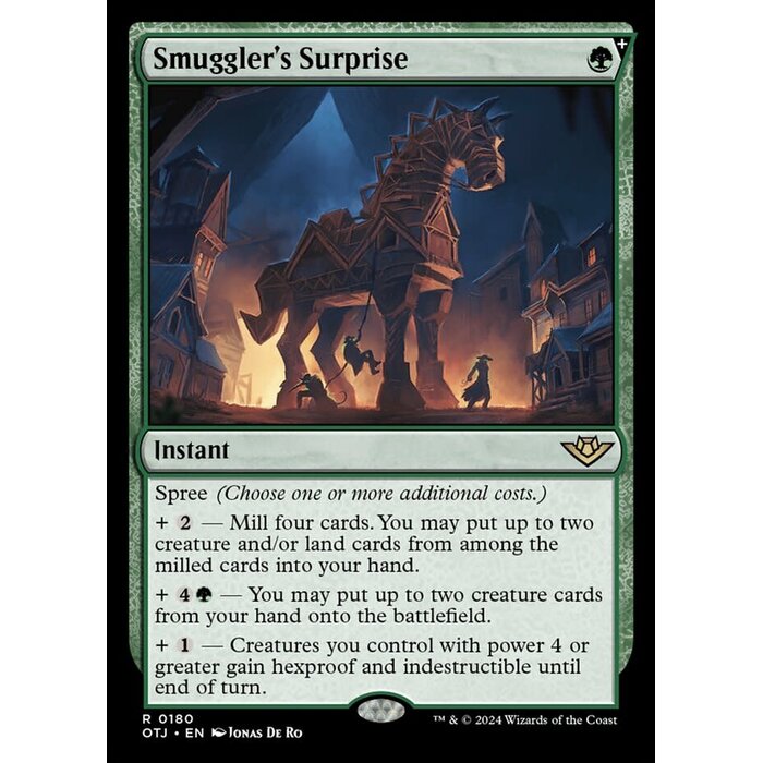 Magic: The Gathering Smuggler's Surprise (180) Lightly Played
