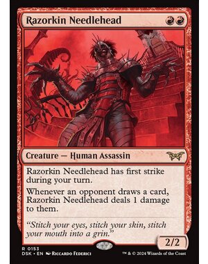Magic: The Gathering Razorkin Needlehead (153) Lightly Played