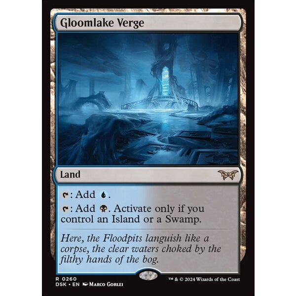 Magic: The Gathering Gloomlake Verge (260) Lightly Played