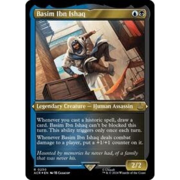 Wizards of The Coast Basim Ibn Ishaq (Foil Etched) (230) Lightly Played