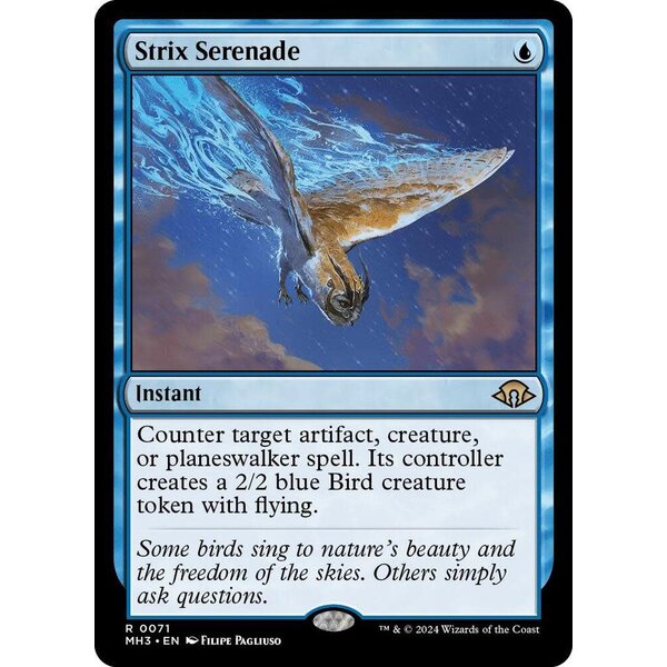 Magic: The Gathering Strix Serenade (071) Lightly Played Foil