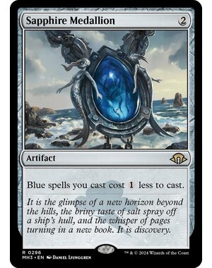 Magic: The Gathering Sapphire Medallion (296) Lightly Played