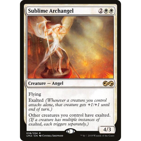 Magic: The Gathering Sublime Archangel (038) Lightly Played