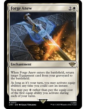 Magic: The Gathering Forge Anew (017) Lightly Played