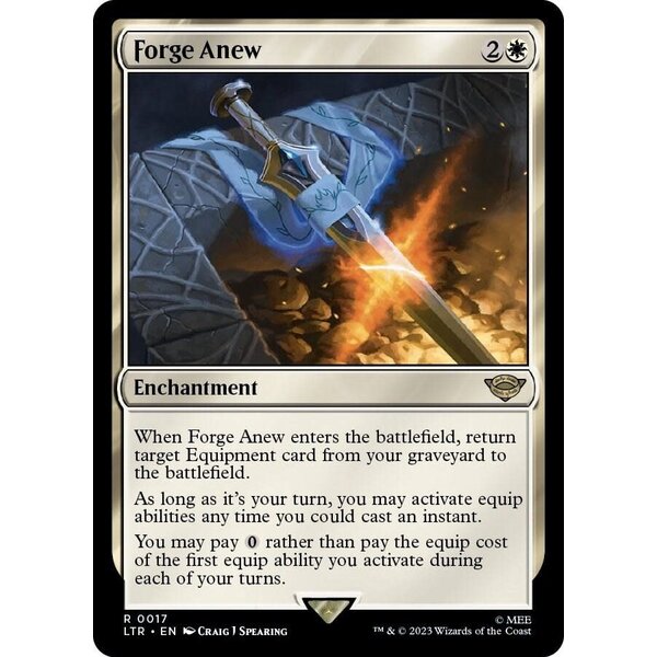 Magic: The Gathering Forge Anew (017) Lightly Played