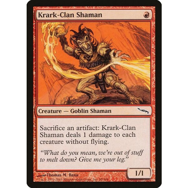 Magic: The Gathering Krark-Clan Shaman (098) Heavily Played
