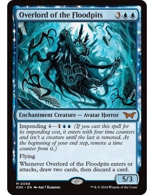  Overlord of the Floodpits (068) Lightly Played