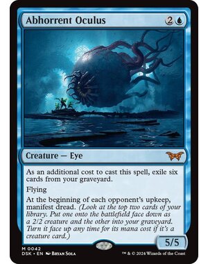 Magic: The Gathering Abhorrent Oculus (042) Lightly Played Foil