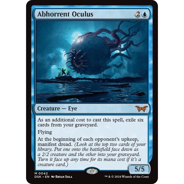 Magic: The Gathering Abhorrent Oculus (042) Lightly Played Foil