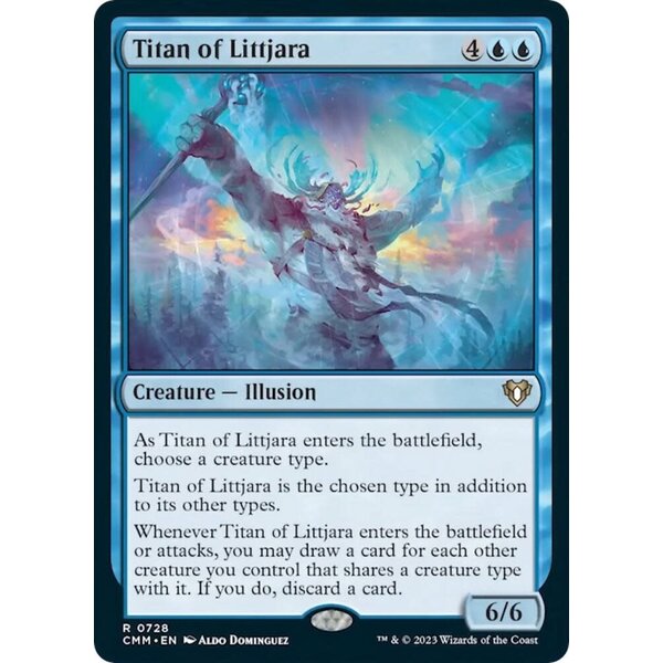 Magic: The Gathering Titan of Littjara (728) Lightly Played