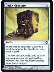 Magic: The Gathering Geth's Grimoire (123) Lightly Played
