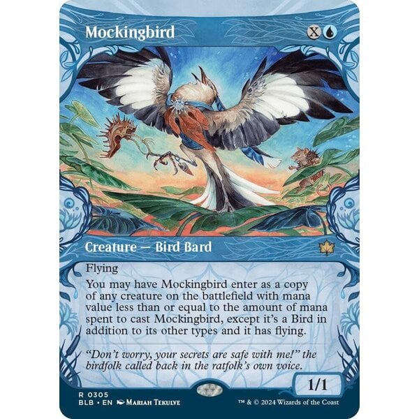 Magic: The Gathering Mockingbird (Showcase) (305) Lightly Played