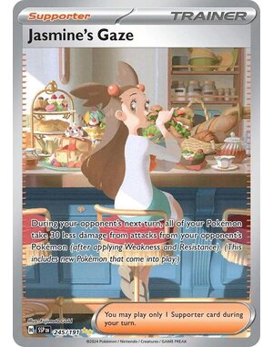 Pokemon Jasmine's Gaze (245) Lightly Played Holofoil