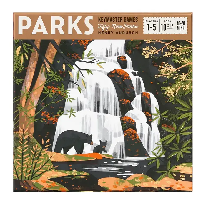 Keymaster Games PARKS Board Game