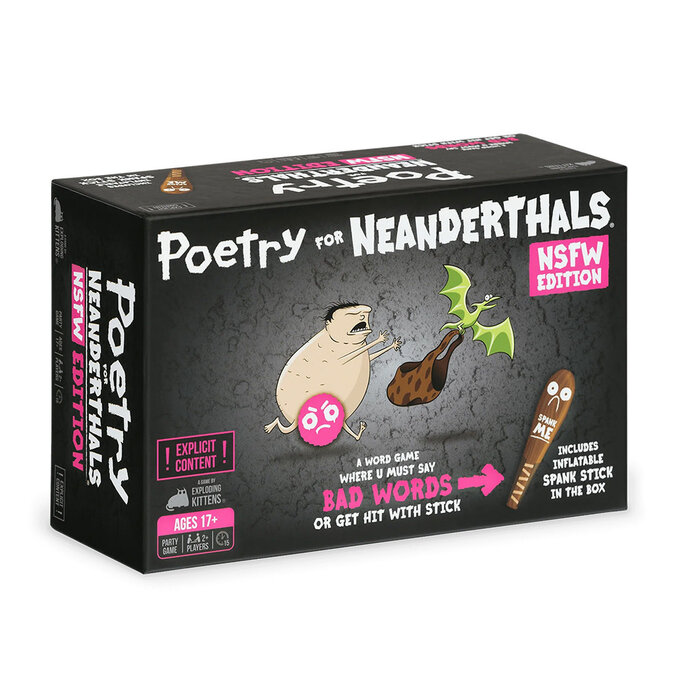 Exploding Kittens Poetry for Neanderthals: NSFW