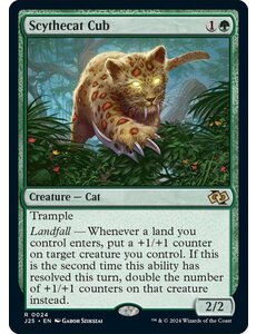 Magic: The Gathering Scythecat Cub (024) Lightly Played