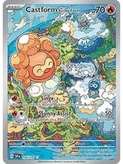 Pokemon Castform Sunny Form (195) Lightly Played Holofoil