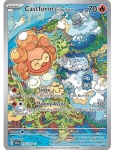 Pokemon Castform Sunny Form (195) Lightly Played Holofoil