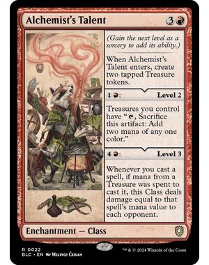 Magic: The Gathering Alchemist's Talent (022) Lightly Played