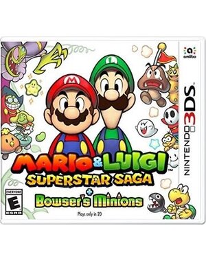 Nintendo Mario & Luigi: Superstar Saga + Bowser's Minions [Nintendo 3DS] Loose Cartridge
