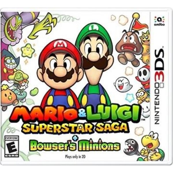 Nintendo Mario & Luigi: Superstar Saga + Bowser's Minions [Nintendo 3DS] Loose Cartridge