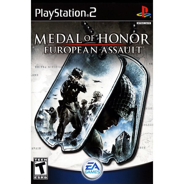 Medal of Honor European Assault [Playstation 2] Box and Game