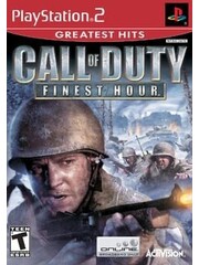  Call of Duty Finest Hour [Greatest Hits] [Playstation 2] Bow and Game