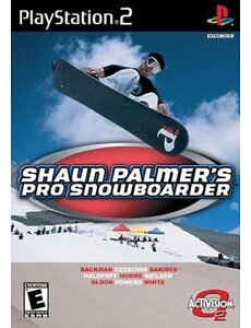  Shaun Palmers Pro Snowboarder [Playstation 2] Box and Game